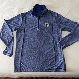 2019 Stanley Cup Champions St Louis Blues 1/4 Zip Pullover Antigua - Size M
